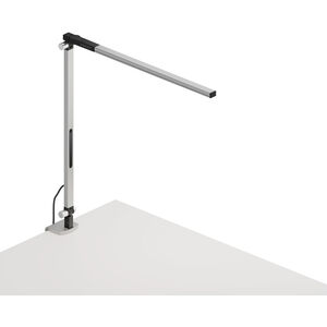 Z-Bar Solo Mini 15 inch 5.00 watt Silver Clamp Desk Lamp Portable Light